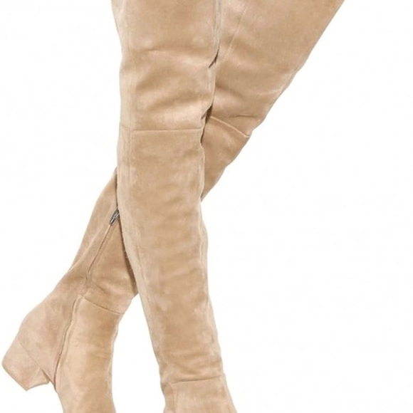 Brand New Womens Over The Knee High Boots - Picture 5 of 7